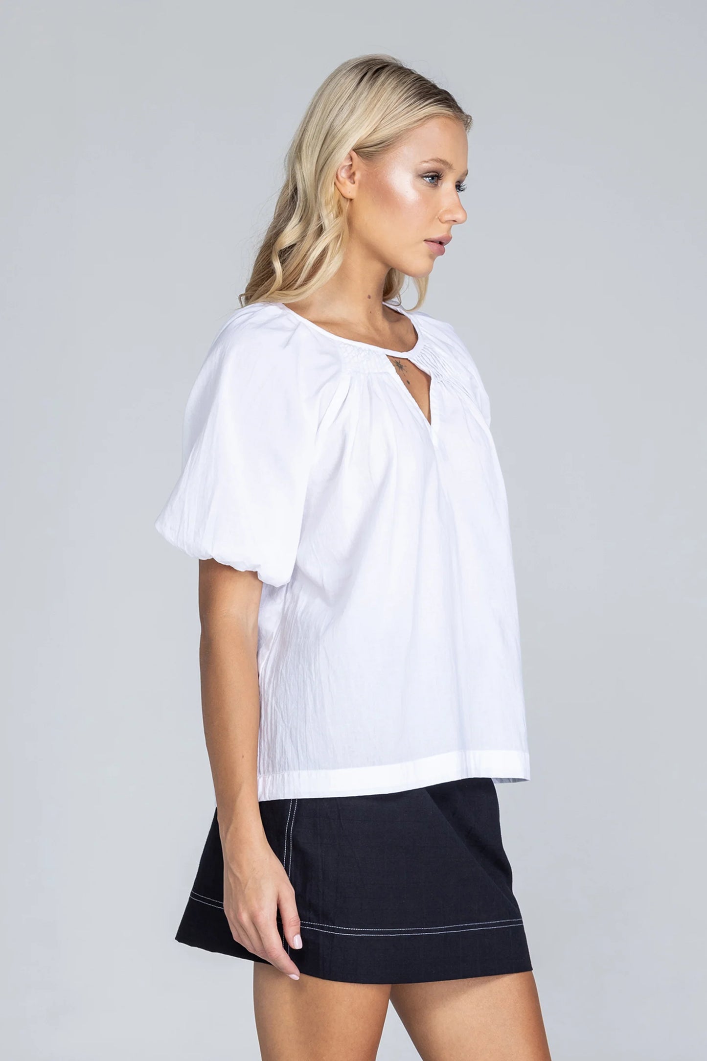 The Only Light Top White