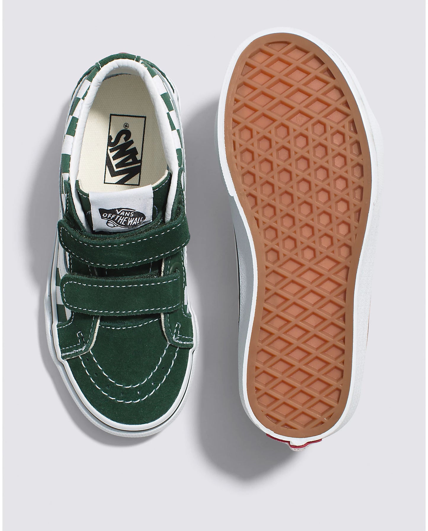 SK8 Checkerboard Green Youth