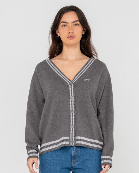 Cambridge Oversized Cardigan Grey