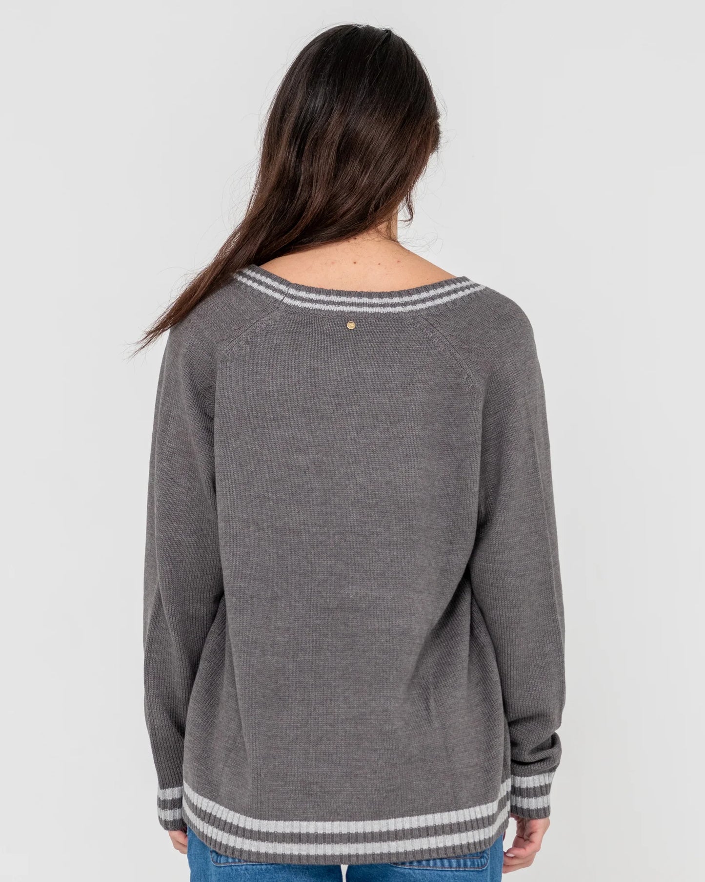 Cambridge Oversized Cardigan Grey