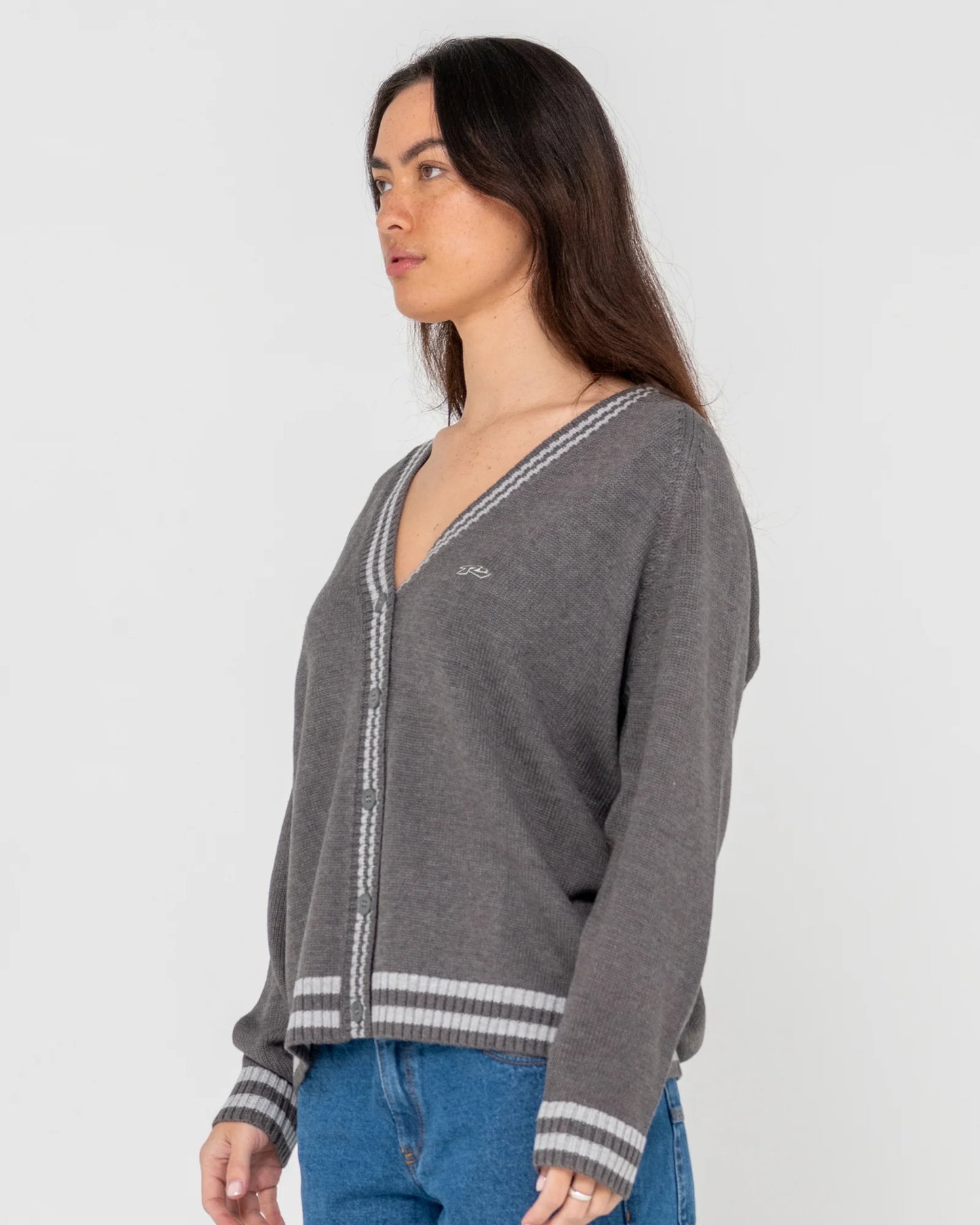 Cambridge Oversized Cardigan Grey