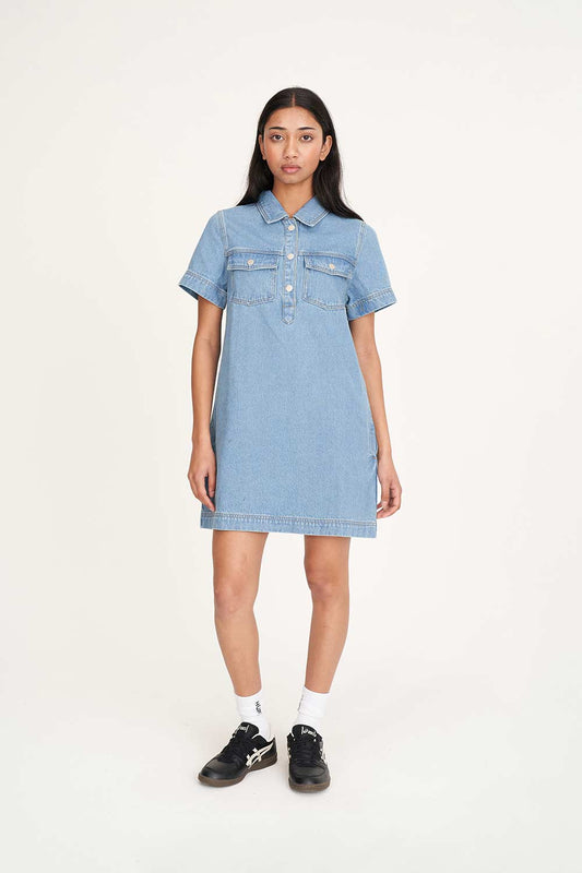 Denim Dress Drift Blue