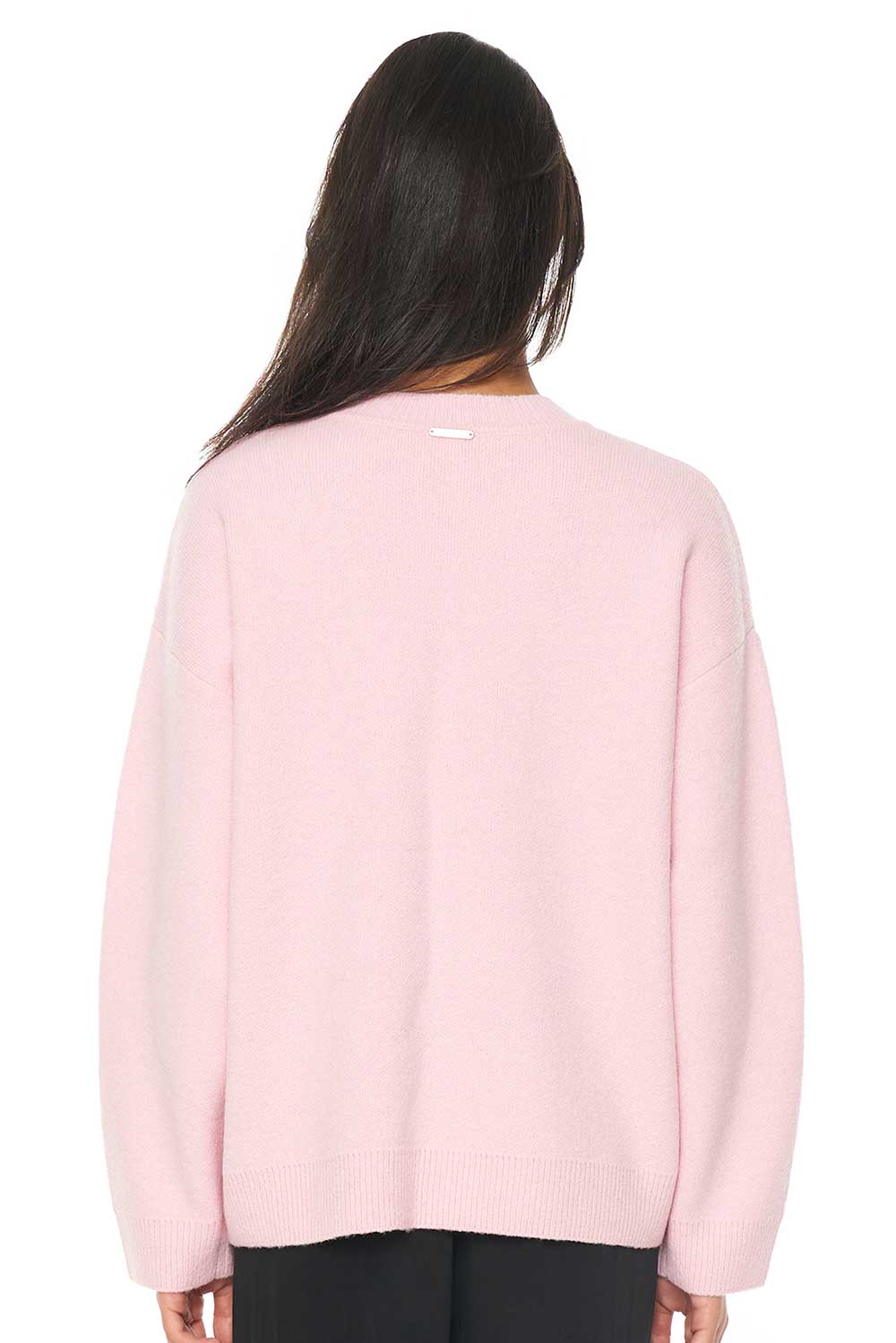 Solar Elle Knit Crew Blush