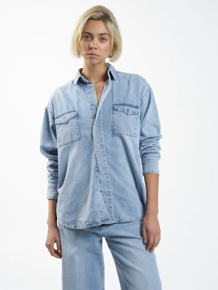 Adrian Denim Shirt Endless Blue