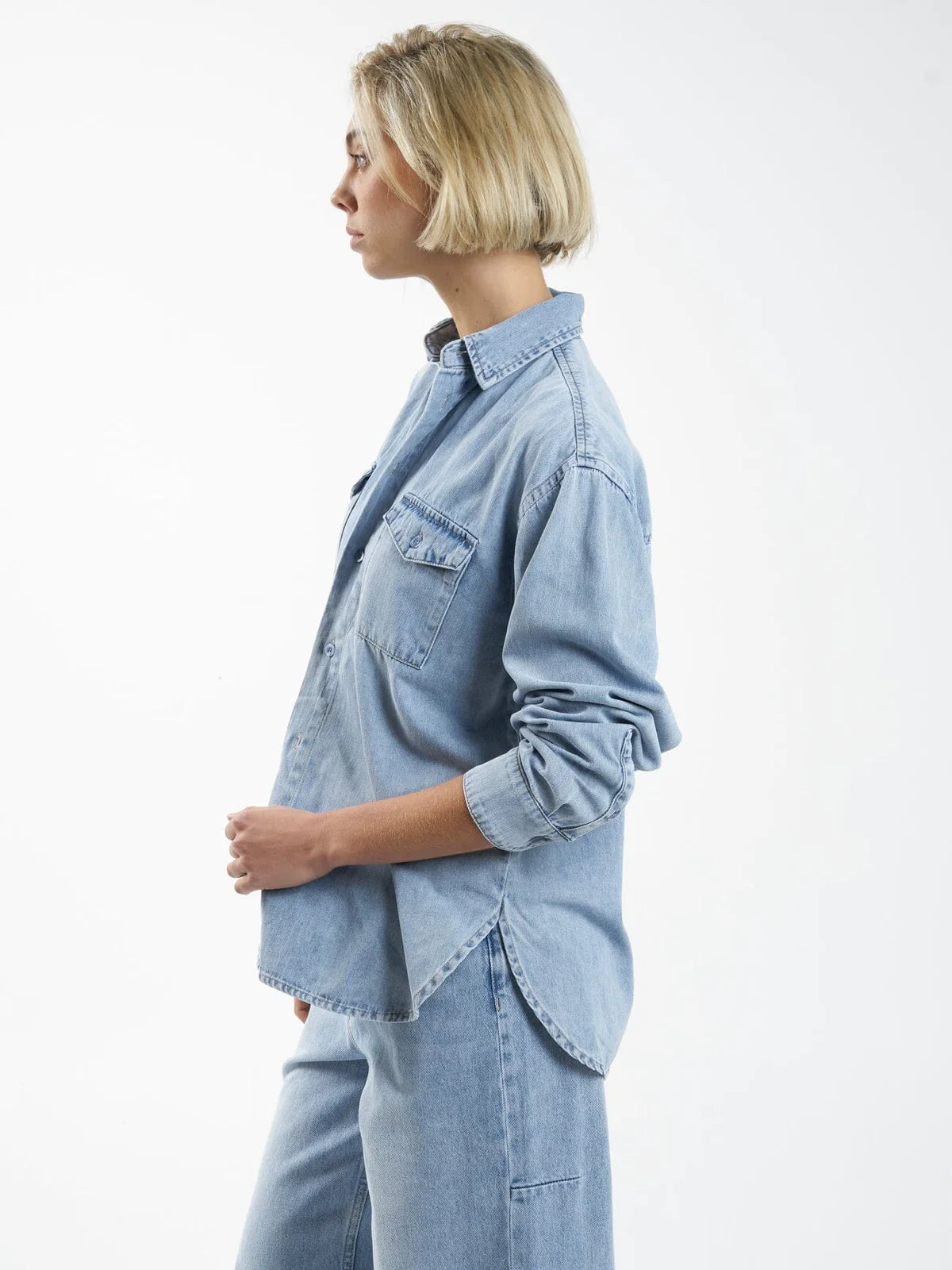 Adrian Denim Shirt Endless Blue