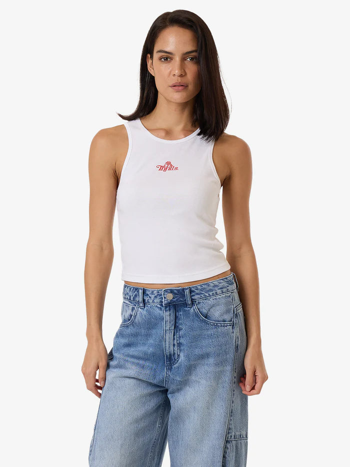 Growing Together Curve Tank White