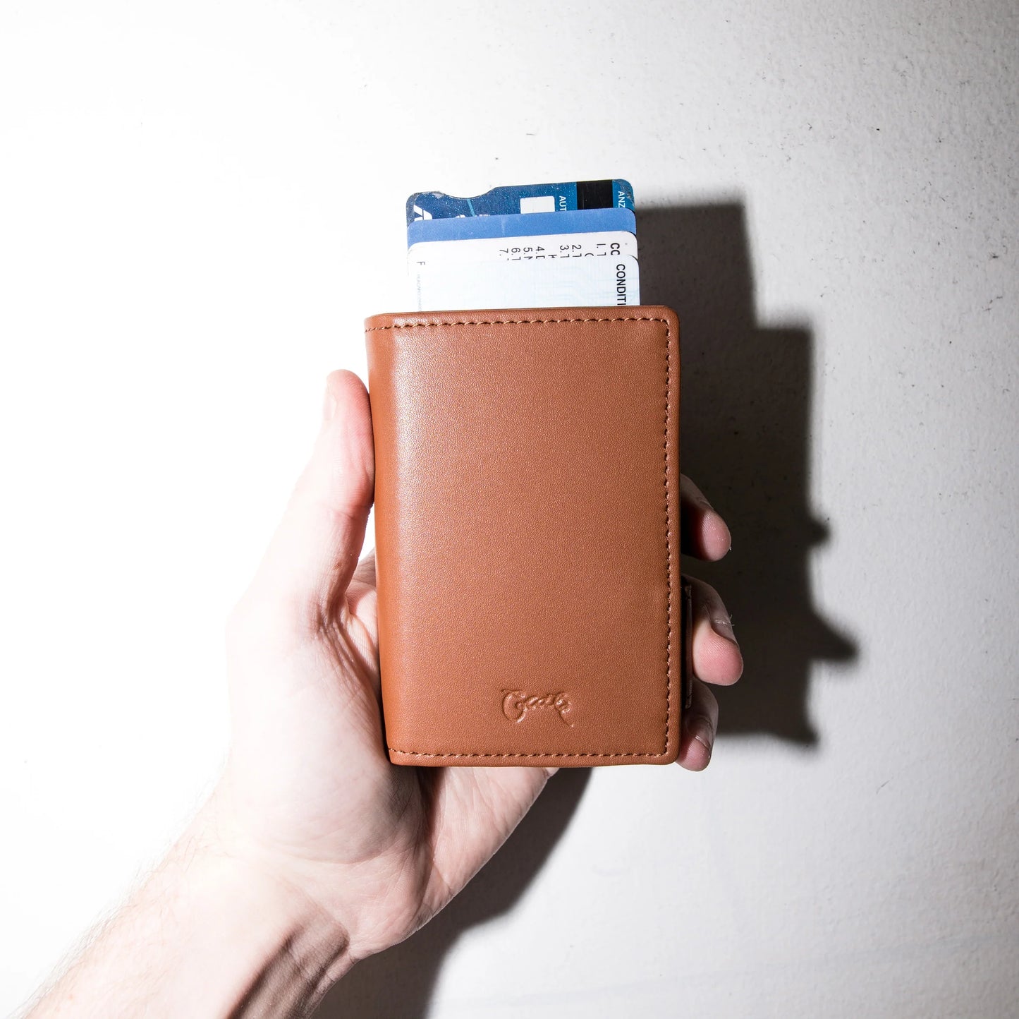 Crate Minimal Wallet/Cardholder Brown