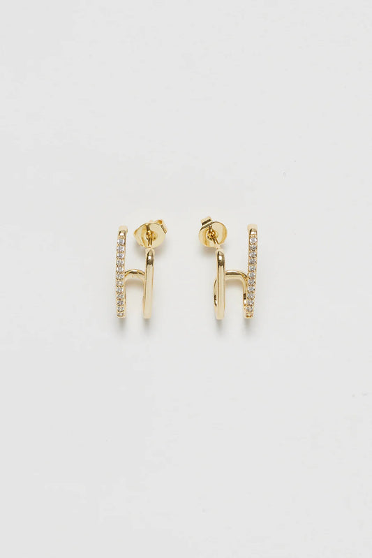 Capri Earrings Gold