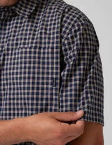 Check Mate Shirt Navy