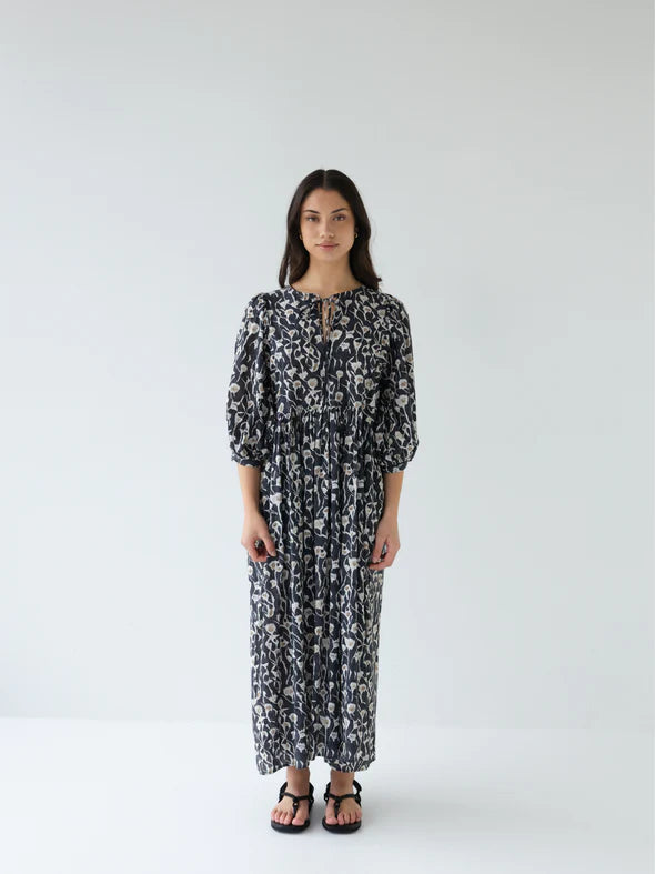 Cotton Midi Dress Coast