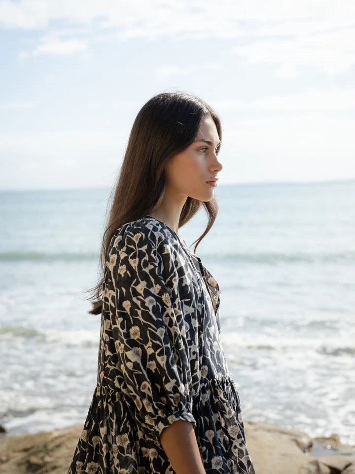 Cotton Midi Dress Coast