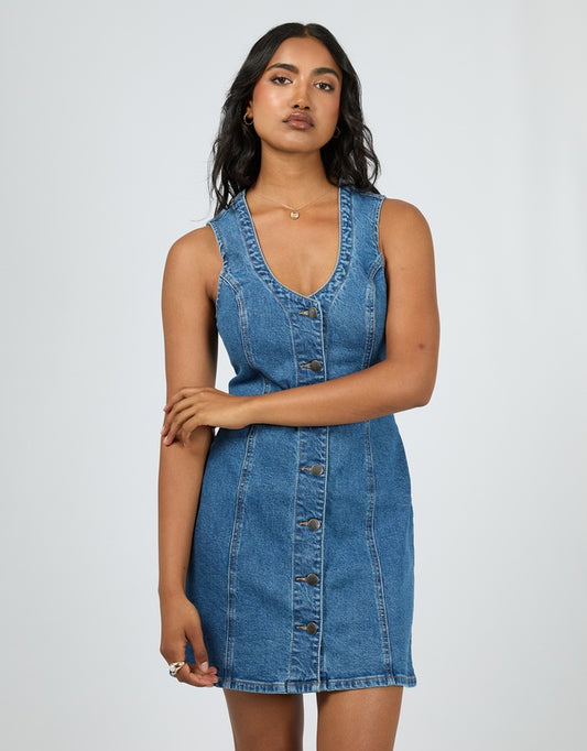 Peta Mini Dress Blue