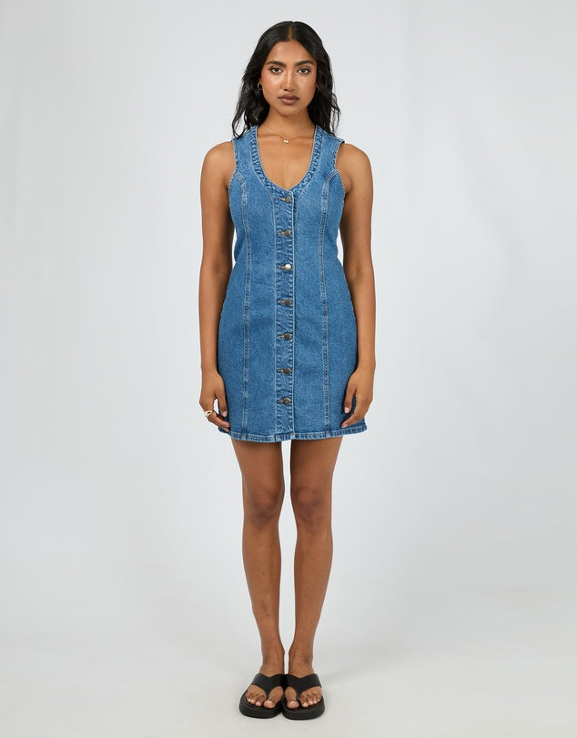 Peta Mini Dress Blue
