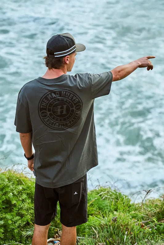 Good Life Tee Charcoal