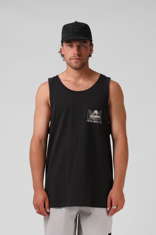 Land Cruiser Singlet Old Black