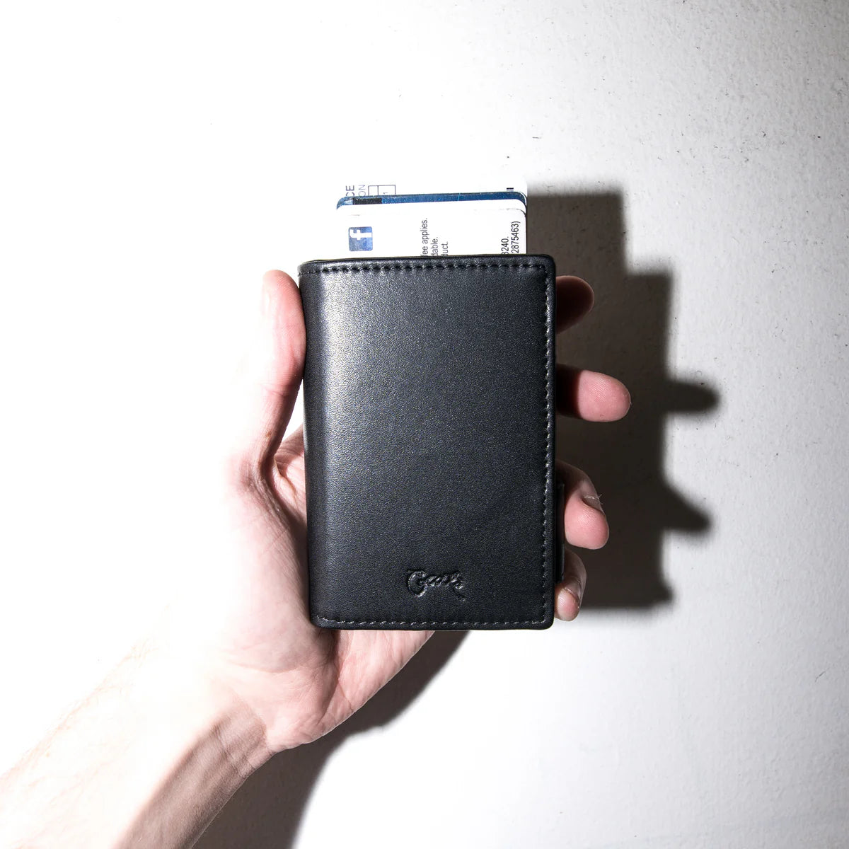 Crate Minimal Wallet/Card Holder Black