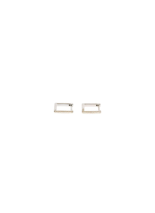 Squared Earrings Silver