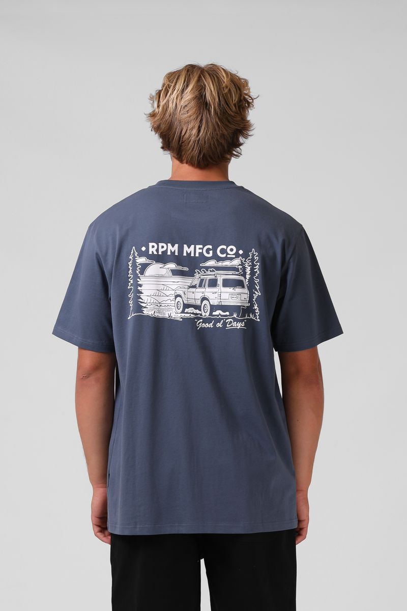 Land Cruiser Tee Slate Blue