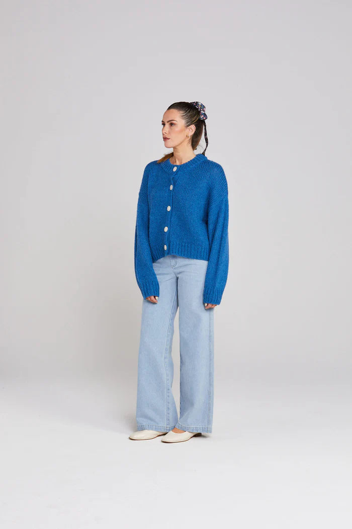 Cleo Cardigan Cobalt