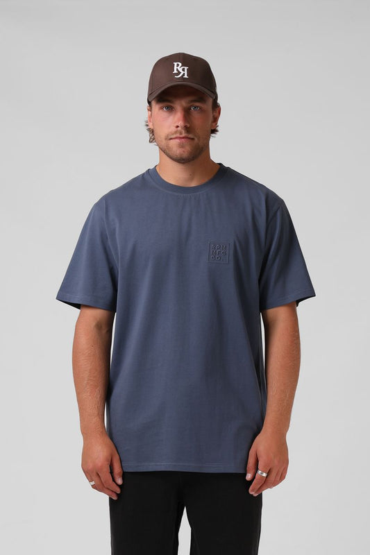 Base Tee Slate Blue