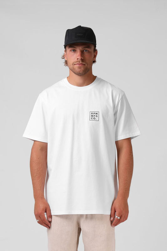 Base Tee Old White