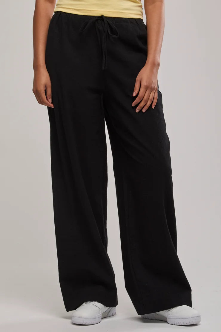 Zanzibar Mid Rise Pant Blk