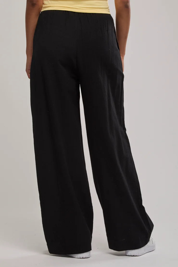 Zanzibar Mid Rise Pant Blk