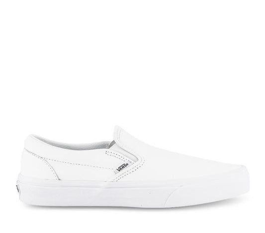 Classic Slip On Leather White