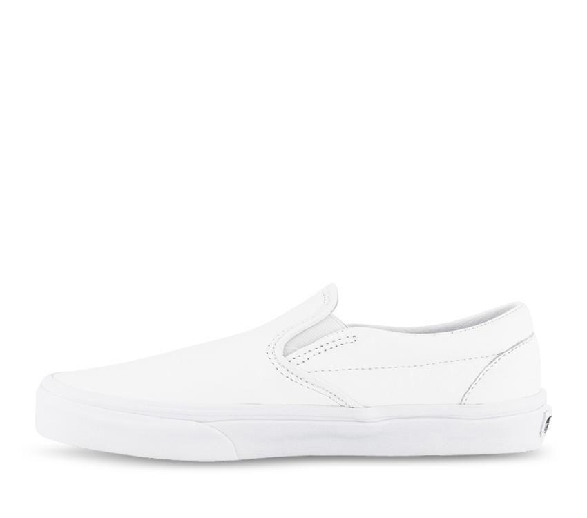 Classic Slip On Leather White